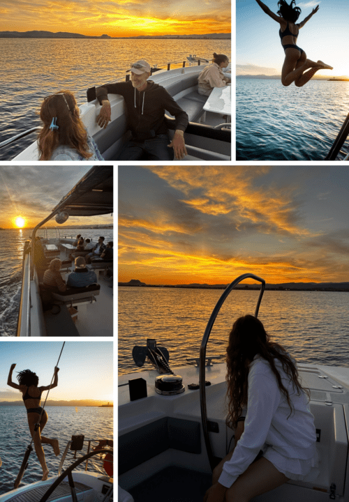 Apéro sunset sea you sun