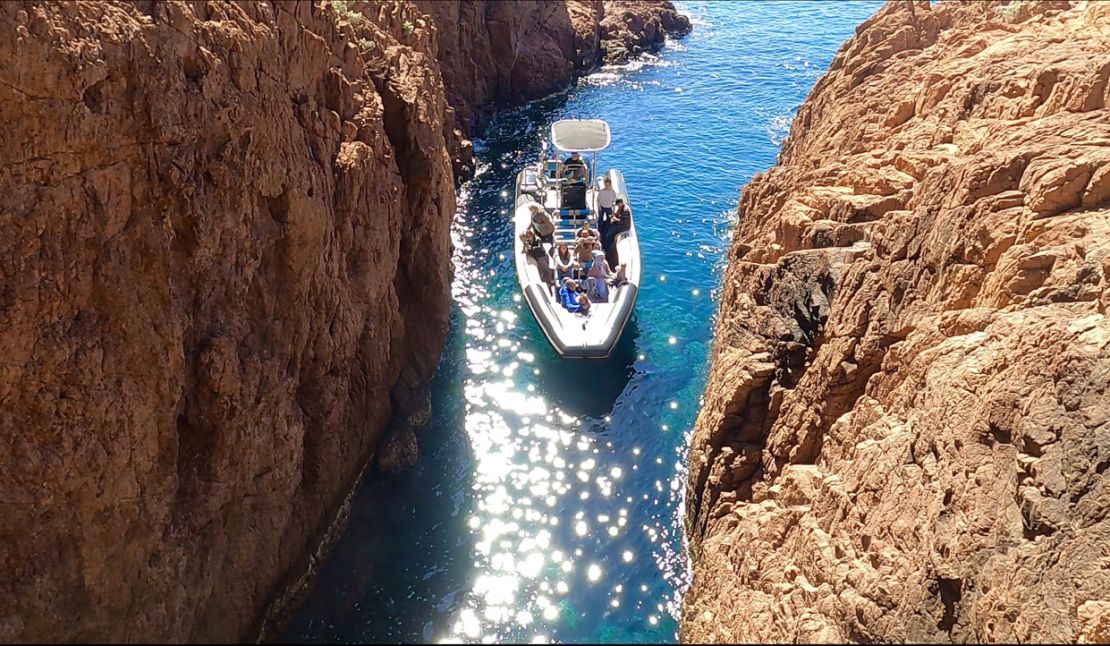 Excursion en mer - Massif de l'Esterel (83)