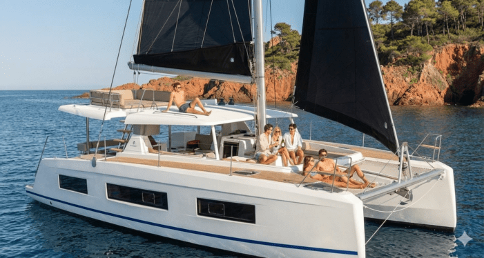 L'Éstérel en catamaran