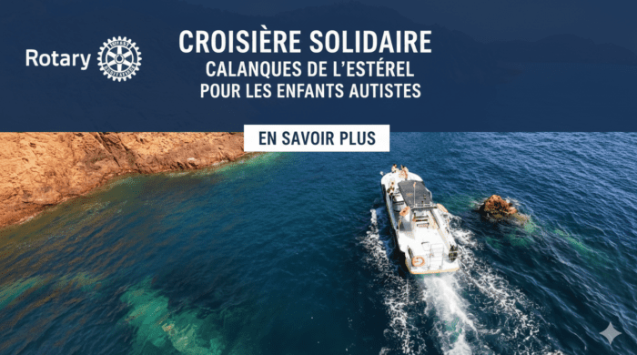Croisière Calanques Estérel du Rotary 2025