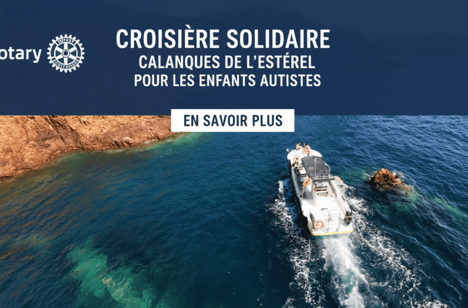 Croisière Calanques Estérel du Rotary 2025