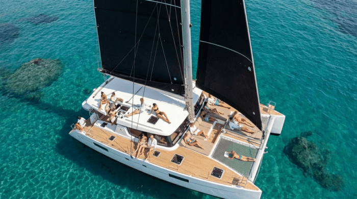 Brunch en mer catamaran