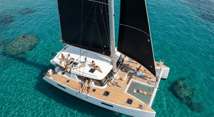 Brunch en mer catamaran